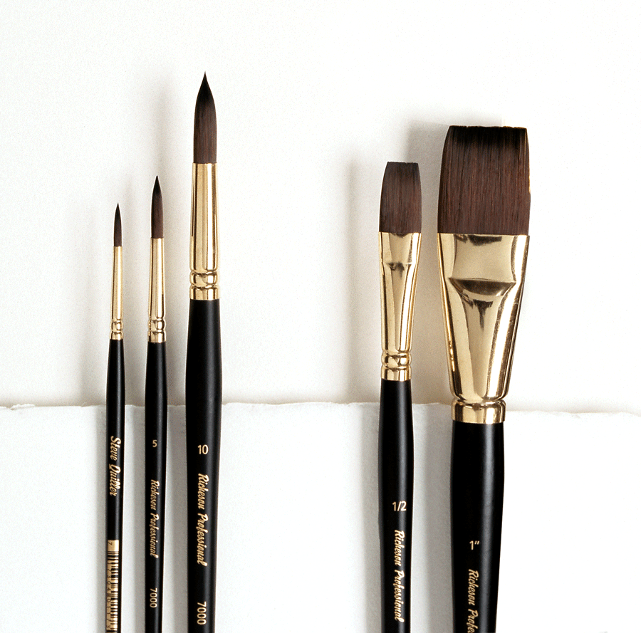 Stephen Quiller Watercolor Brushes - High quality artists paint