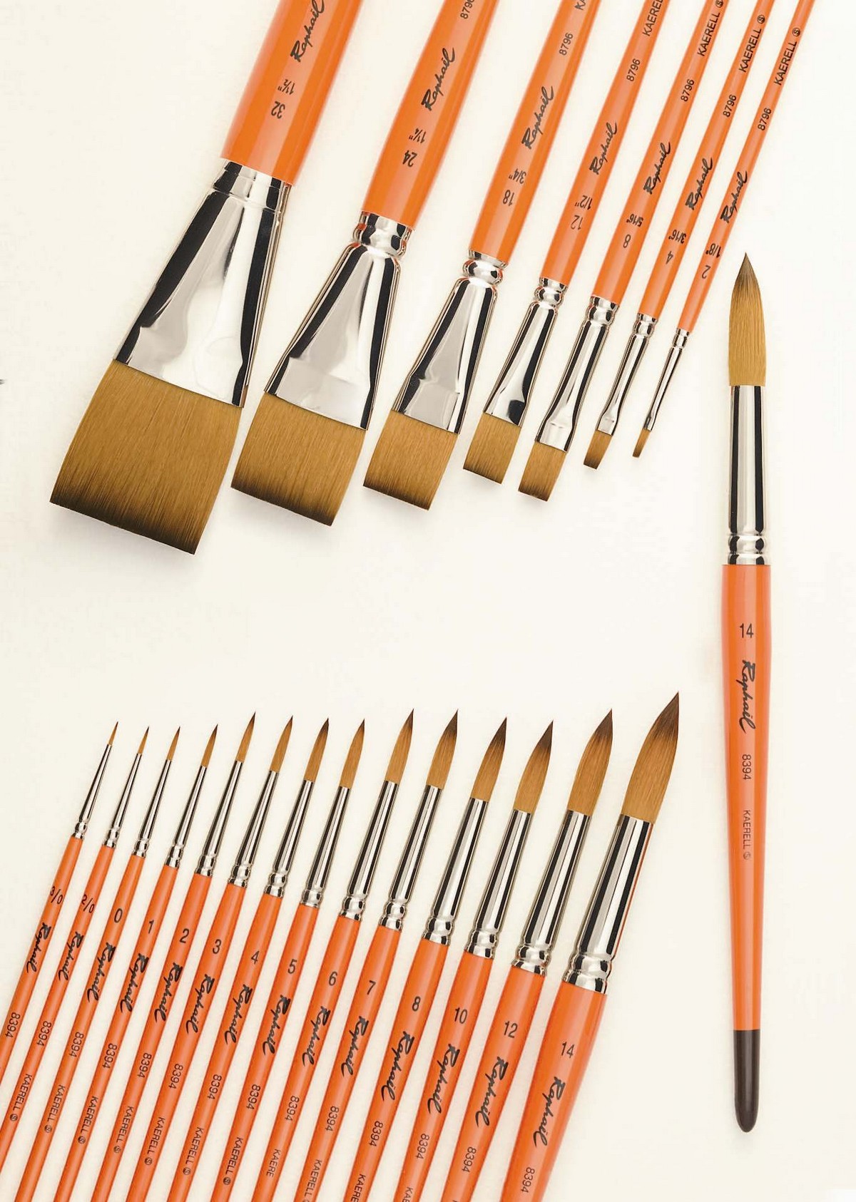 Raphael Kaerell Round Watercolor Brushes – Case for Making