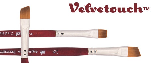 Princeton Velvetouch 3950 series - High quality artists paint, watercolor,  speciality brushes