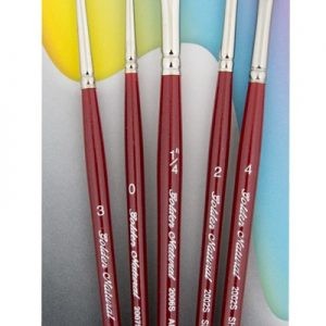 Silver Brush Golden Natural 5 piece Variety Brush Set