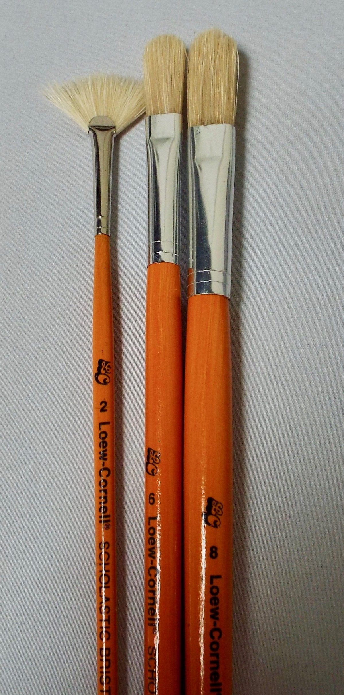 80s Vintage Paintbrushes / LOEW CORNELL Paint Brushes / Artist