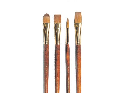 Richeson Kolinsky Sable Oil Brushes - High quality artists paint,  watercolor, speciality brushes