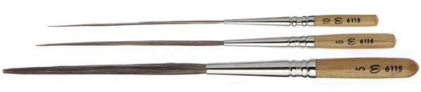 Escoda Bravo Filleting Brushes