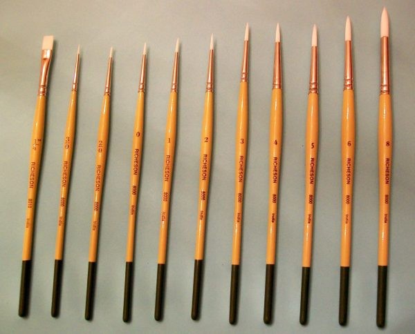 Richeson 8000 Series Watercolor Brushes