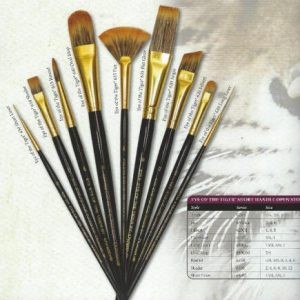 Tracy Moreau Stencil Brushes - High quality artists paint, watercolor,  speciality brushes