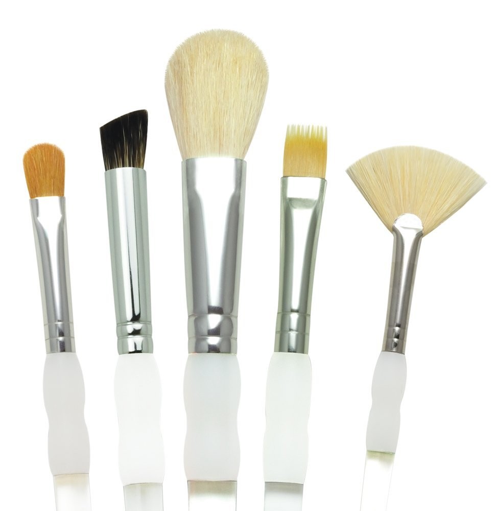 Soft-Grip Golden Taklon Glaze Wash Brush-Size 1/2 