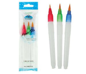 Aqua Flo Water Brush 3 pc. set