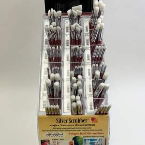 Silver Scrubber Brushes