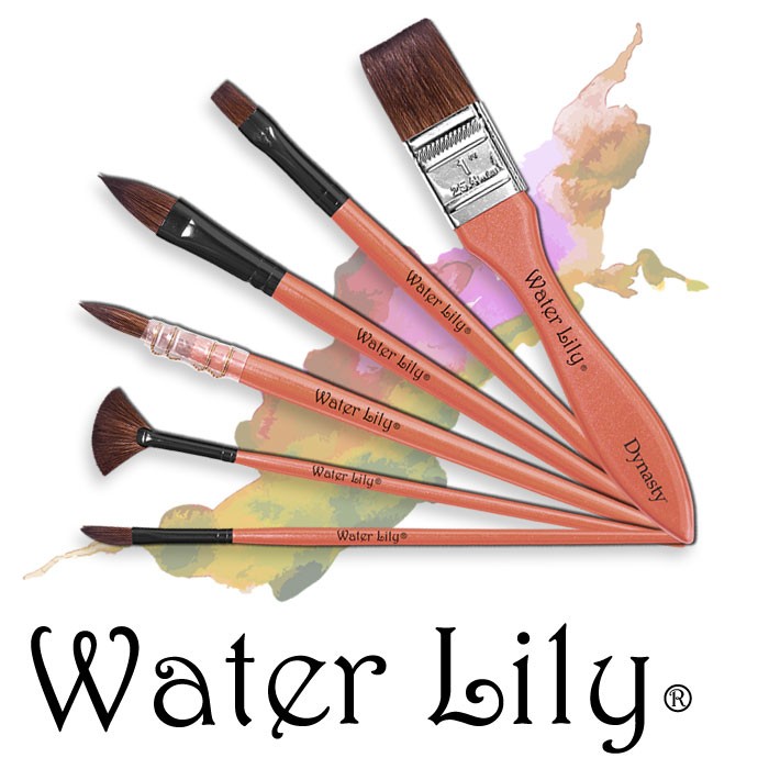 Water Lily Collection by Dynasty - High quality artists paint, watercolor,  speciality brushes