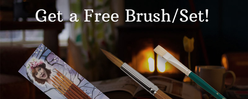 Get a free select Silver Brush product keep you painting through the winter!